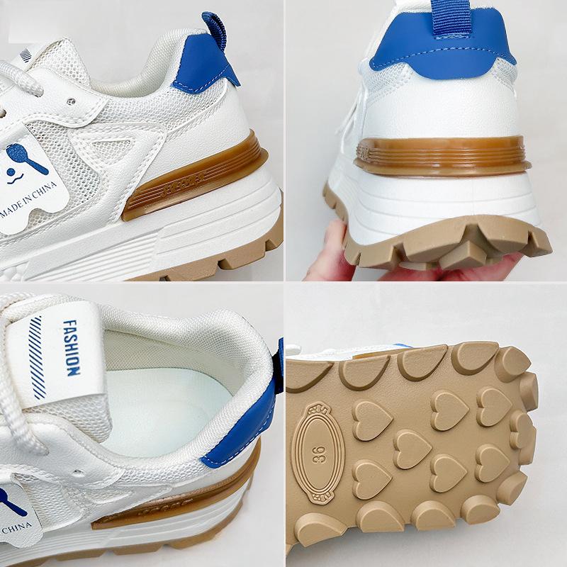 Platform Dad Shoes Spring New Street Snap Student Running Sneaker Height Increasing Leisure