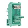 DB9 to Terminal Connector Adapter Plate PCB Board Straight Male with Case DC60V DB9-G7
