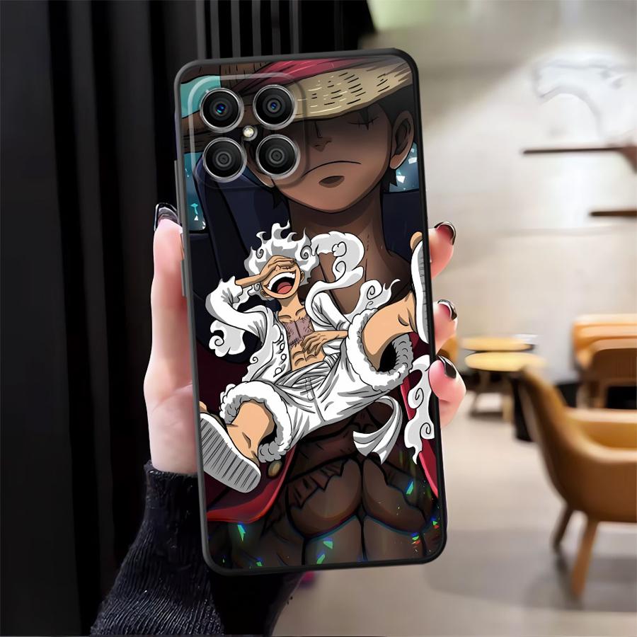 Custodia One Piece Luffy per Honor 200 400 Lite Magic5Lite X8 70 X5b 90 8X X9a X6 X7 Cover per Telefono