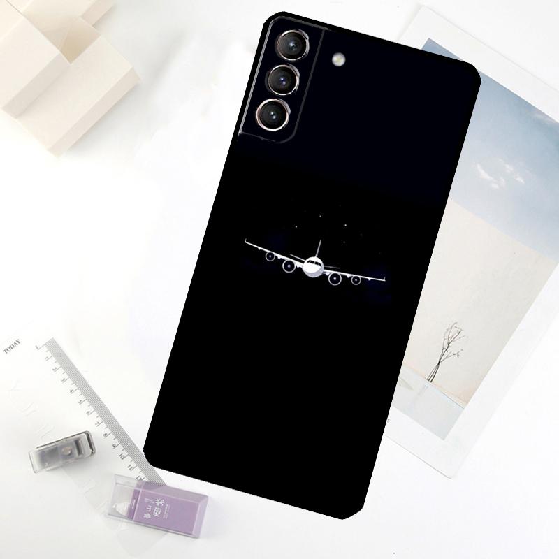 Plane Fly Your Dreams Phone Case For Samsung Galaxy S24 FE S23 Ultra S21 S22 S25 S26 Ultra S10 Plus S20 FE Cover