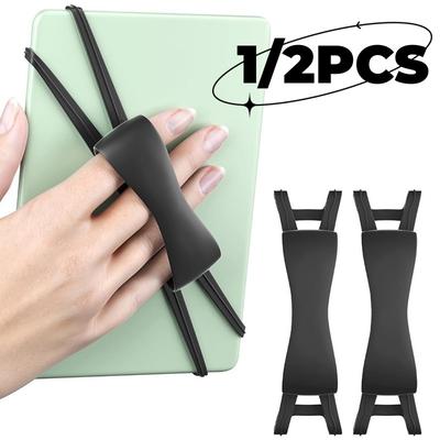 Soft Silicone Hand Strap For Tablets Comfortable Lightweight Finger Grip Holder High Elasticity Straps E-Book HOT SALE