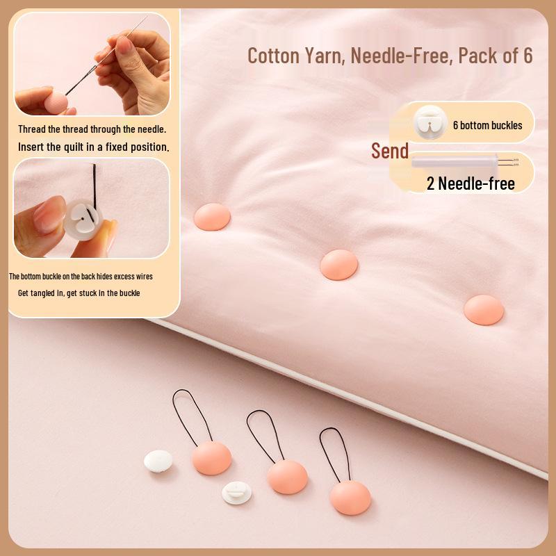 Seamless, Skin-Friendly Duvet Fixer: Needle-Free, Removable Design for All Duvets Green