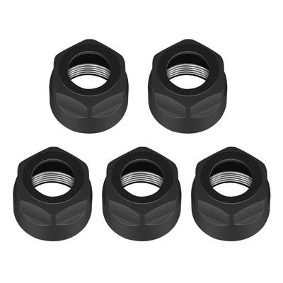 Set da 5 pezzi Dadi ER16A Dado di Bloccaggio per Pinze per Mandrino CNC ER Fresatrice Tornio