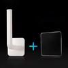 1PC Perforation-Free L-Type Hook Multi-Function Behind The Door Clothes Hat Kitchen Utensils Traceless Sticky Hook