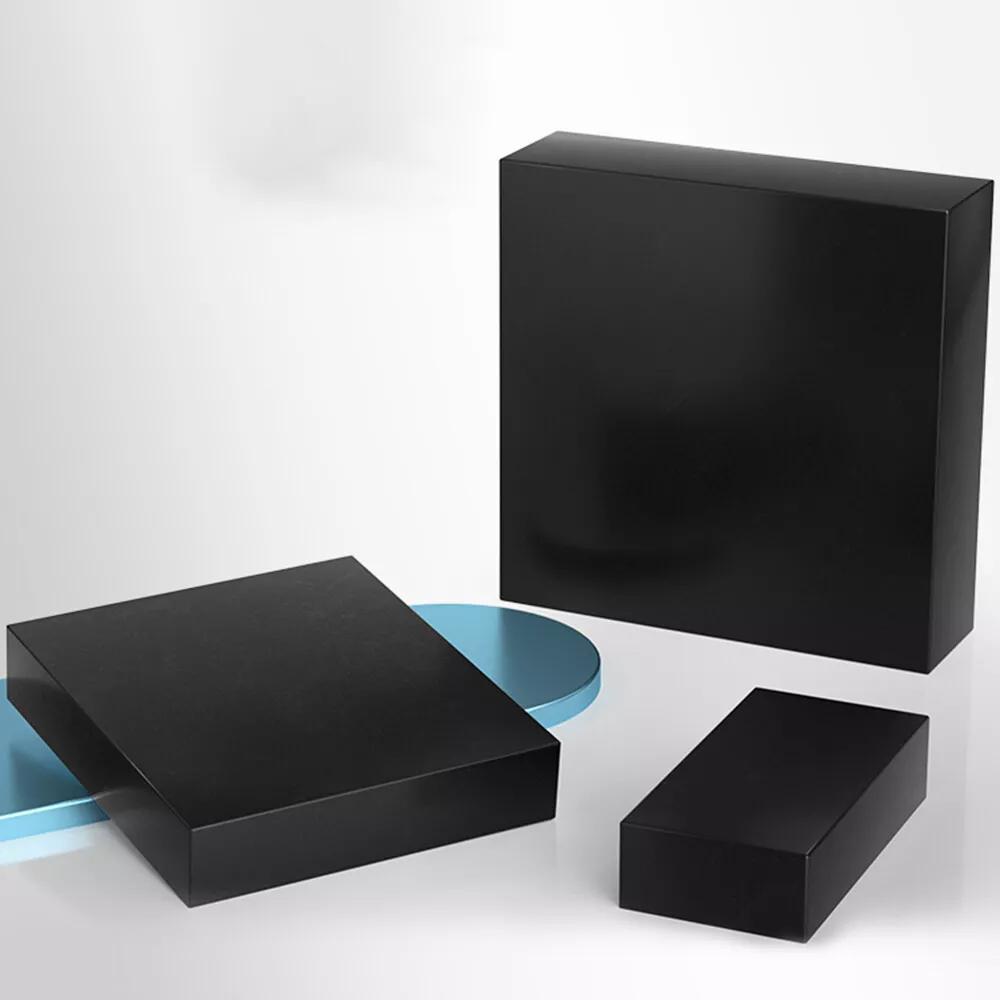 Black Industry Rubber Block Elastic Anti Slip Damping Gasket Shockproof Pad Insulation Wear-Resistant Plate Thickness 10mm~50mm