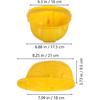 TOYANDONA 5pcs Kids Construction Hat Yellow Plastic Childrens Hard Hat Toy Construction Worker Helmets for Kids Dress Up Costume Child Party Hat