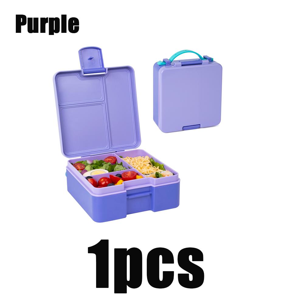 1pcs Cartoon Adorable Bento Box Microwavable Divided Leakproof Lunch Box For Teenagers And Workers School Canteen Back School