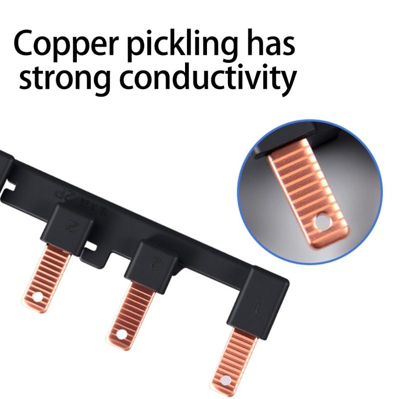 Combination Circuit Breakers Terminals Block 2P With Over and Under Protective Designs for Office Supplies Use