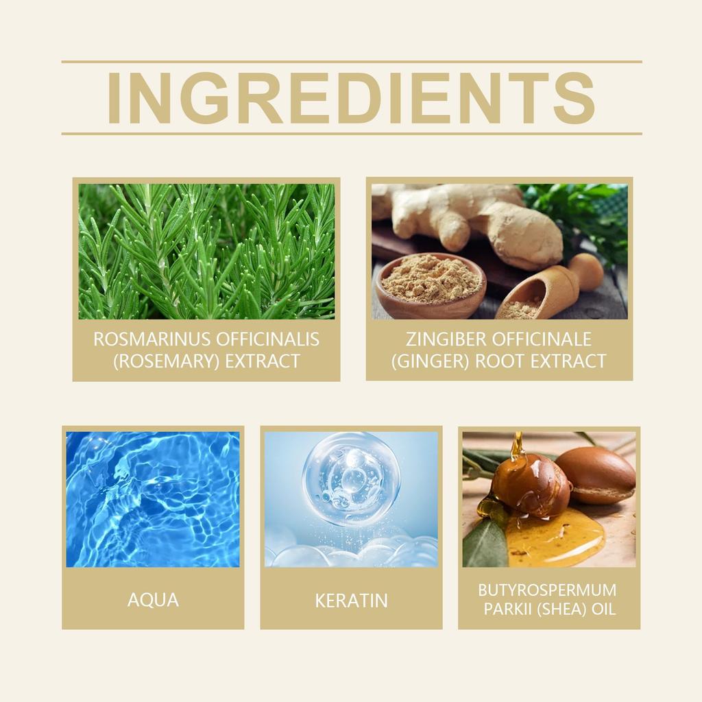 Kondicionér na vlasy Výživný A Hladký Vyživující Pokožku Hlavy Hydratační A Hladká Péče o Vlasy Osvěžující Péče o Pokožku Hlavy 100ML