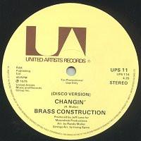 12inch Record BRASS CONSTRUCTION - Changin' UPS11 United Artists  1975 UK Soul/Funk Used