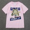 Maglietta Hip Hop da Donna con Gatto Divertente Streetwear Harajuku Maglietta Oversize Estiva a Maniche Corte Maglietta Larga Casual Top Magliette