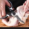 Kitchen Scissors Stainless Steel Multipurposes Shears Tool For Food Chicken BBQ Meat Herb Scissors Multifunctional Kitchen Tools