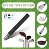 2 Pcs Golf Club Groove Sharpener 4.33 Inch Groove Sharpener Regrooving Tool Cleaner for Wedges Irons Golf Balls
