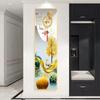 Slim Vertical Self-Adhesive Mural: Elegant Decorative Sticker for Entrance Hall or Corridor