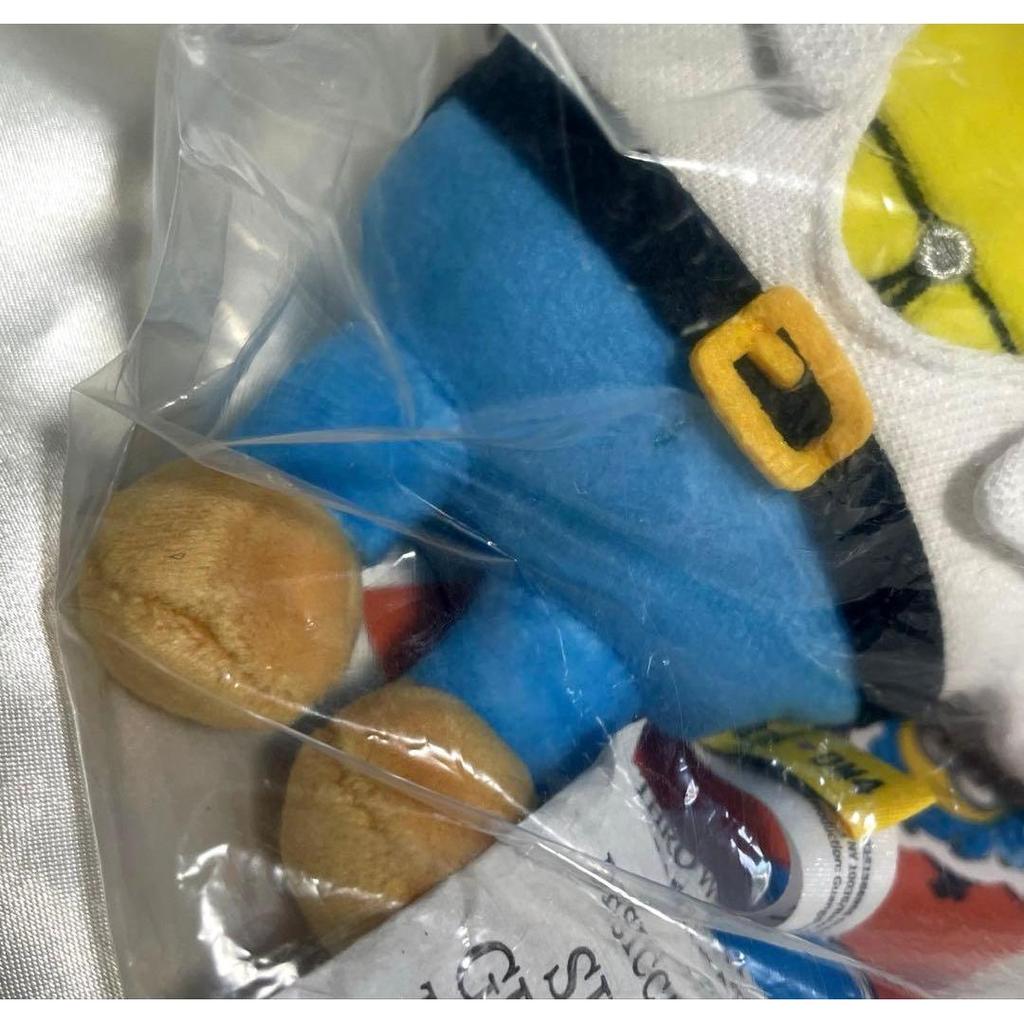 Used BTS Despicable ME4 Stuffed Toy with Key Ring
