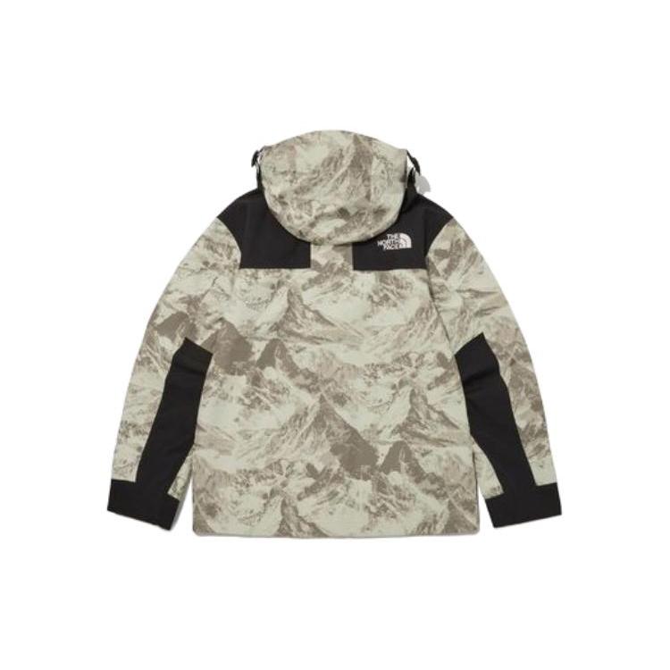 The North Face Waterproof And Windproof Windbreaker Jacket Unisex Umber NJ2GP50B