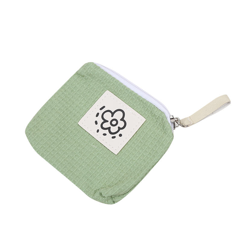 Cute Simple Zipper Small Change Purse Women Travel Card Holder Mini Cosmetic Pouch for Organizing Small Items Cash