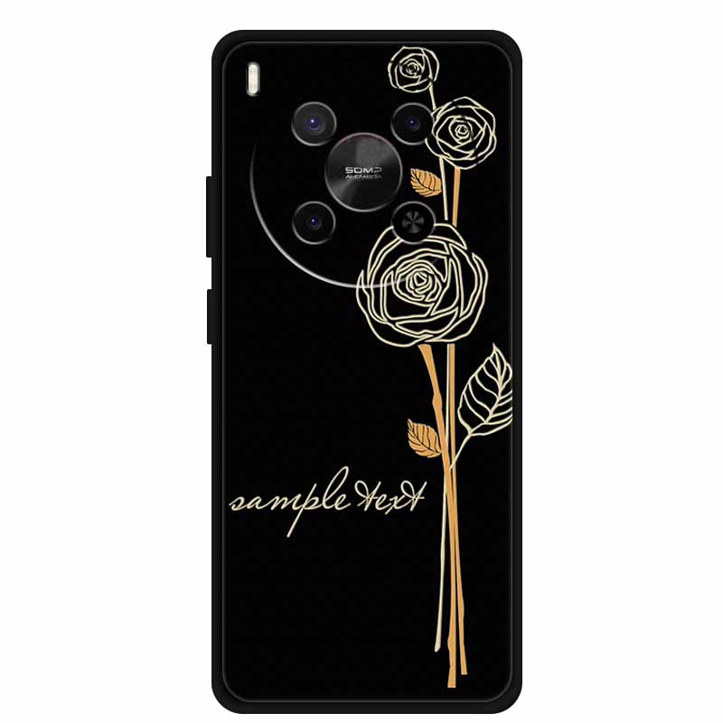 För ZTE Blade V70 Max Fodral 3D Blommigt Prägling Mjuk Silikon Telefonfodral för Nubia V70 Max Fodral Relief Blomma Skal Ny V 70 Max