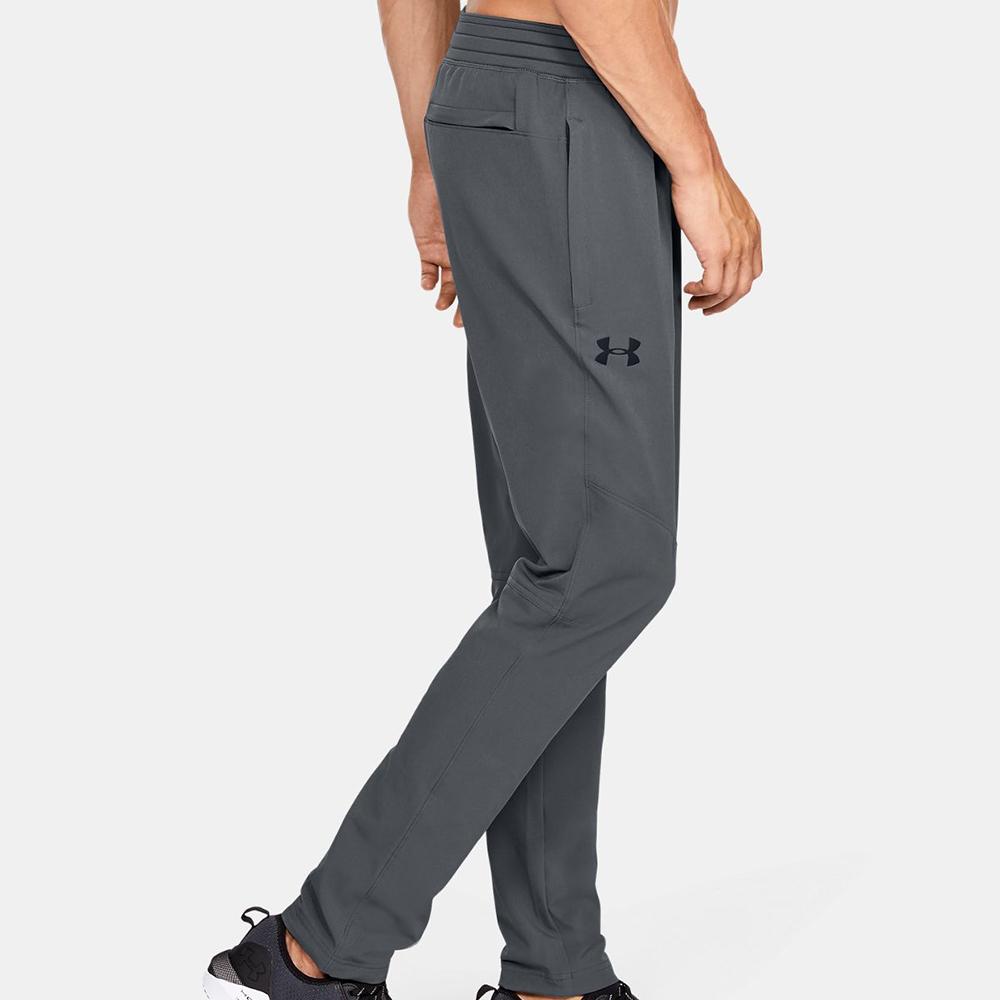 Under Armour Training Woven Pants Men Pants Peach Gray 1299186-012