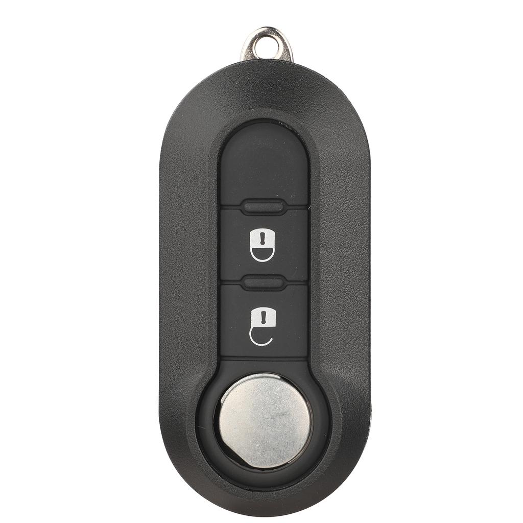 Jingyuqin 2/3 Button Flip Remote Key Case Shell Cover Housing For Fiat 500 Panda Punto Bravo Car Alarm Keyless Entry Fob