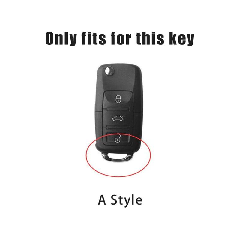 VW GTI GOLF 2026 Hot For VW VOLKSWAGEN Car Zinc Alloy Key Case Cover Shell For Volkswagen VW Polo Bora Beetle Tiguan Passat B5 B