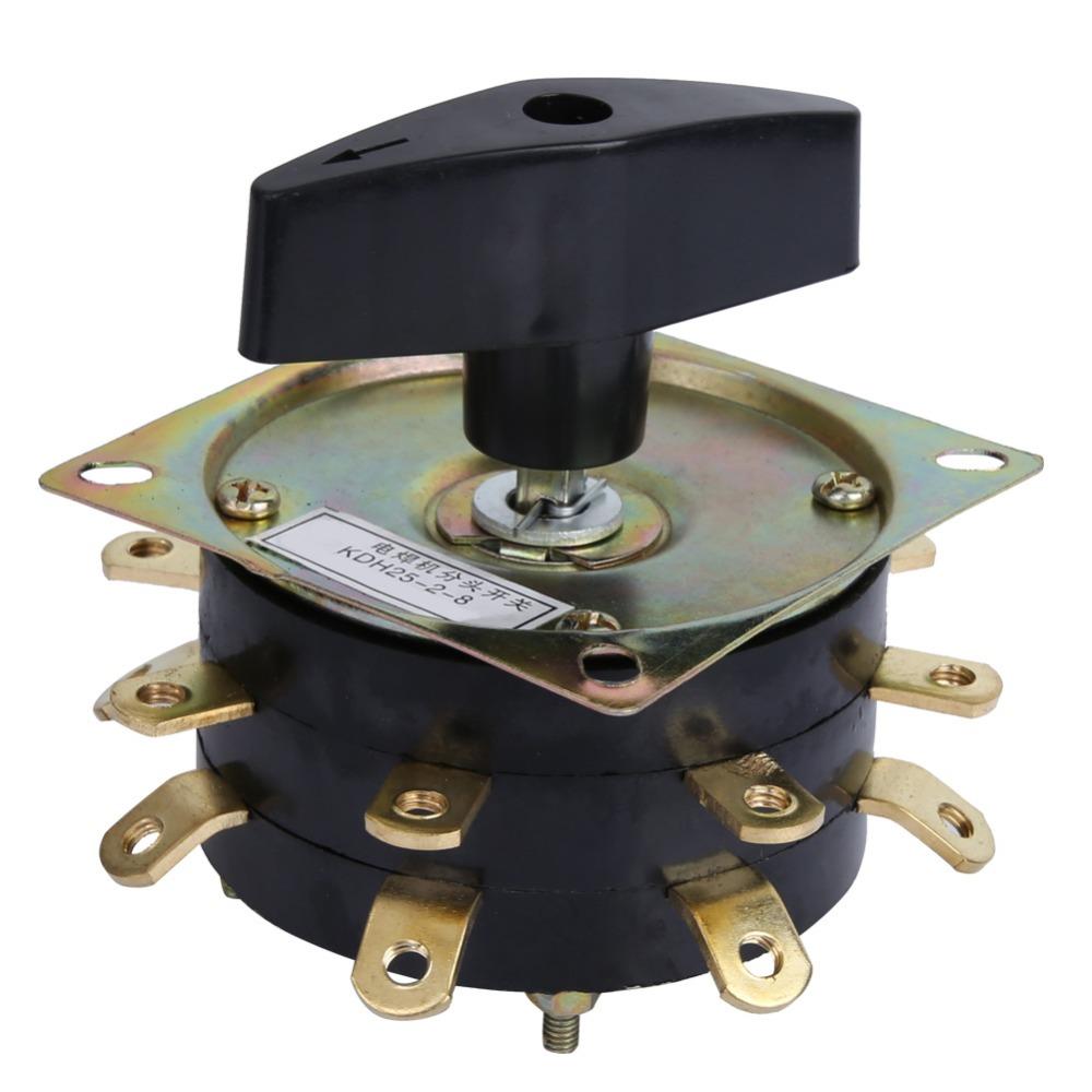 380V 25A Welding Machine Separately Switch 8 Digits Selector Switches  Old or Broken Switch