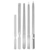 Stainless Steel Nail File & Buffer - Manicure Sanding Tool for Nail Groove & Repair