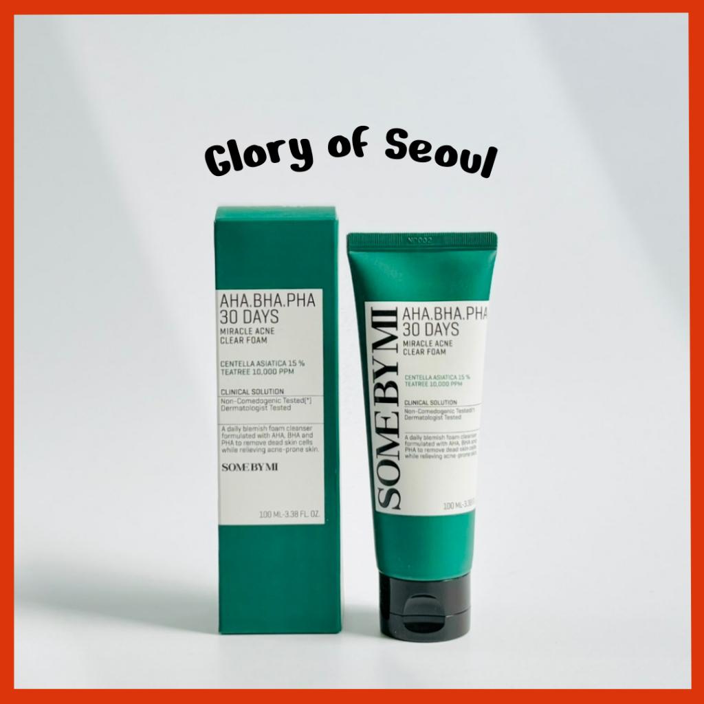 

SOME BY MI AHA BHA PHA 30 Days Miracle Acne Clear Foam 100 мл