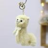 Portachiavi e Ciondolo Pecorella in Peluche Alpaca-Cashmere - Mascotte Coppa del Mondo USA/Canada/Messico
