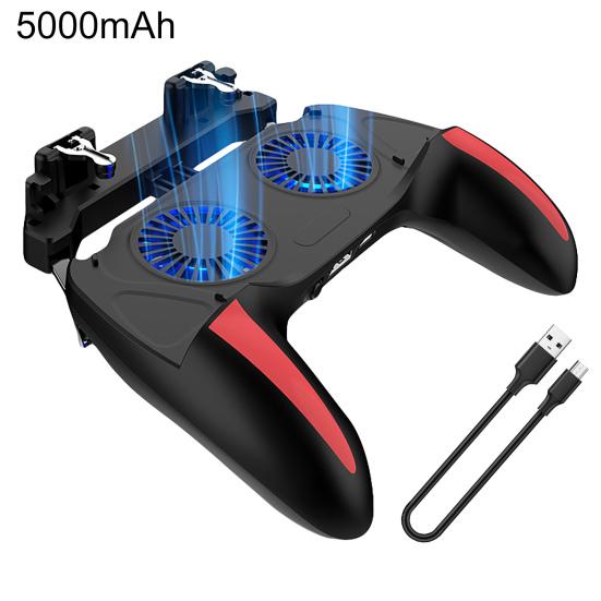 

H10 Game Gamepad Ergonomic Sensitive No Delay Four Finger Mobile Phone Gaming Trigger Grip Handle for Android 5000