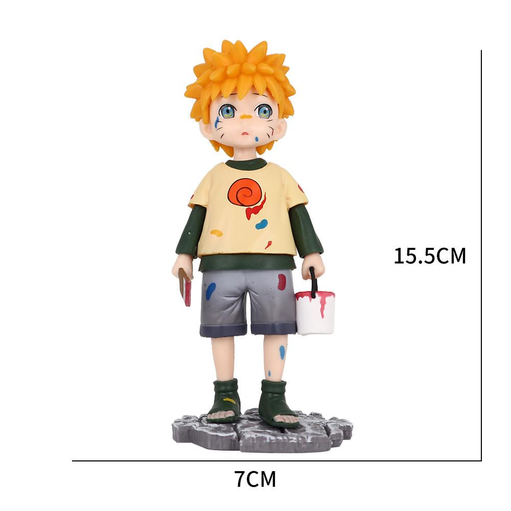 Young Naruto Colorful Uzumaki Pvc Action Figure Cute Design For Anime And Manga Fans