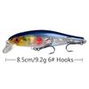 New 3D Eyes Bionic Minnow Fishing Lures Baits Artificial Hard Bait Lure Biomimetic Bait Fishing Equipment 8.5cm 9.2g