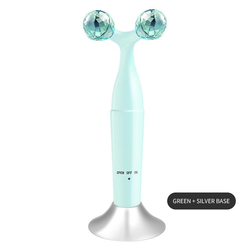 3D Electric Facial Slimming Device - V-Face Vibrating Roller Massager