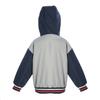 Modische rote Baseballjacke für Kinder mit warmem Fleecefutter