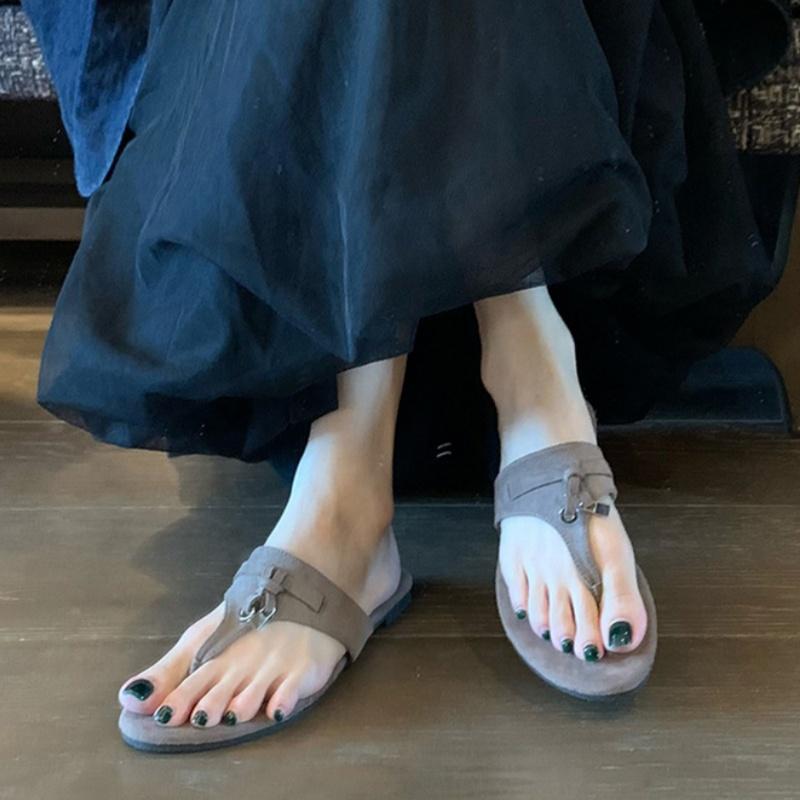 Fashion 2025 Fashion Women Casual Faux Suede Slippers Wedges Heel Cork Mules Platform Clog Non Slip Sole Buckle Outdoor Home Shoes