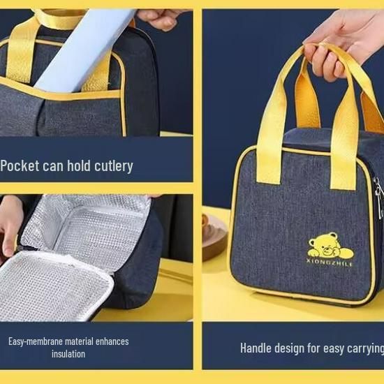 

Large Capacity Food Grade Stainless Steel Lunch Box with Insulated Soup Bowl Lid, Easy to Clean - Ideal for Dorms and Adults