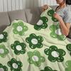 Cute F-Flower C-Cartoon Blanket For Soft Throw Blanket for Picnic Bed Sofa Home Bedroom Cozy Warm Comfortable