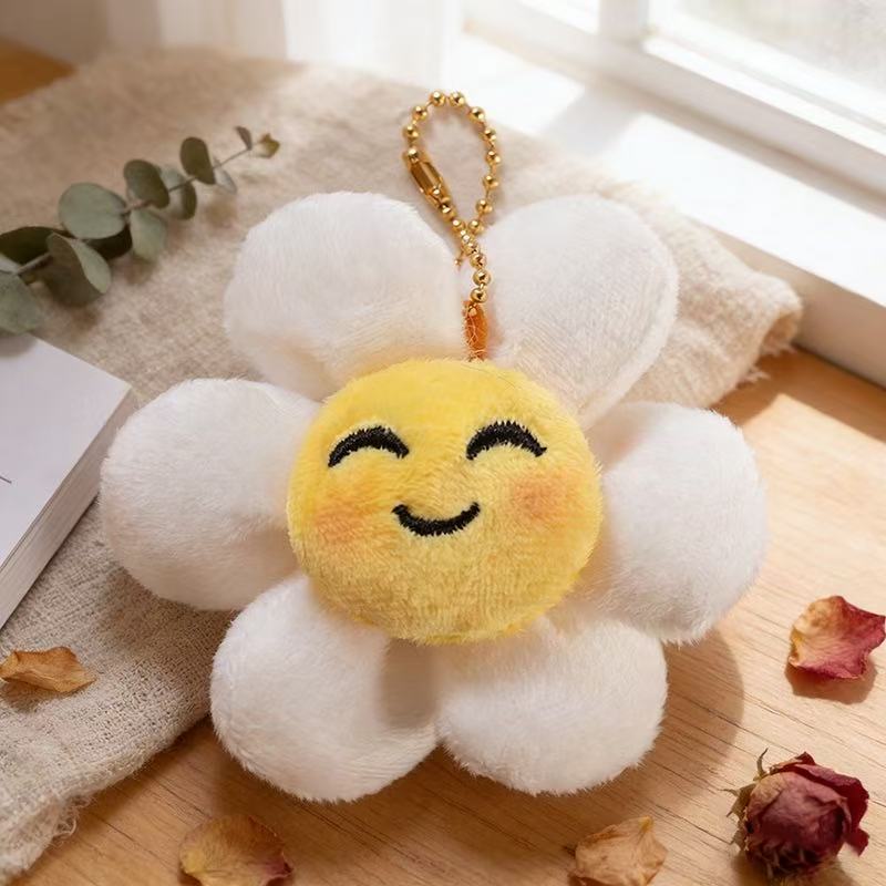 Latest Sunflower Pendant Kawaii Stuffed Plush Toy Handmade Doll Cartoon Anime Fun, Warm, Cute Birthday Gift Doll