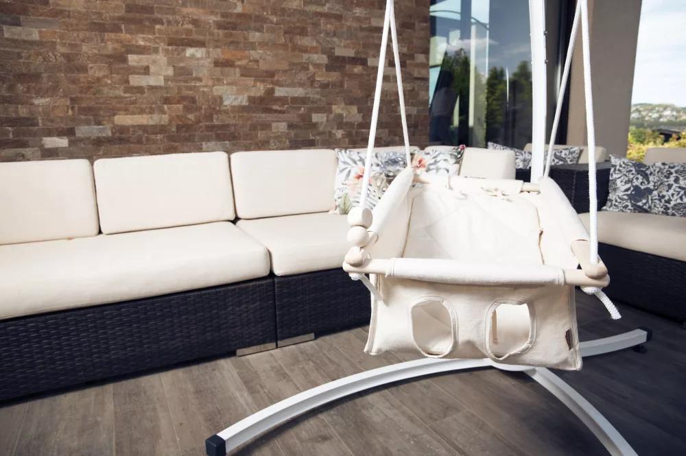 Baby swing Baby Unicolor - cream