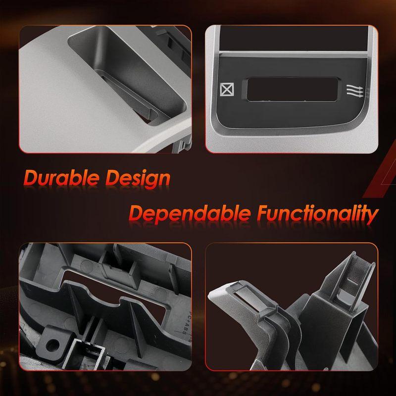 55474-60040 55475-60040 Center Dashboard A/C Air Vent Trim Panel Compatible with Lexus GX470 2003-2009 Land Cruiser Prado 120