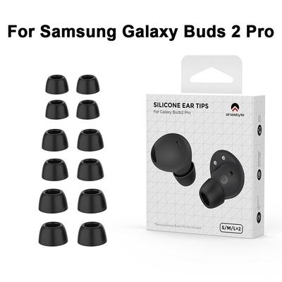 3/6Pairs Silicone Ear Tips for Samsung Galaxy Buds 2 Pro Earphone Eartips Earbuds Tips Accessory for Galaxy Buds 2pro