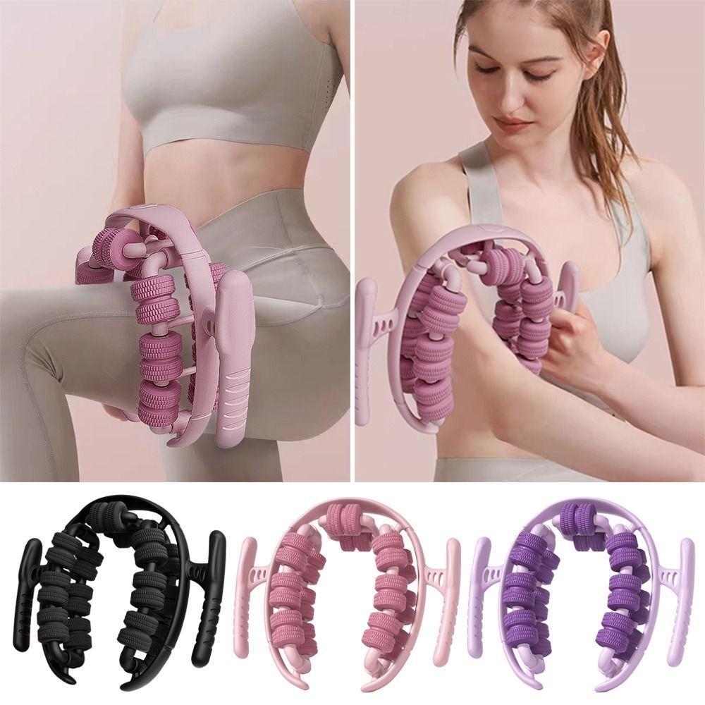 Massage Roller Annular Leg Clamp Solid Color Relaxing Tool Newest Leg Massager Yoga