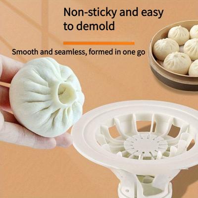 Non-stick Dumpling Maker for Dumplings, Buns and Pies. Food Safe, Easy To Use and Clean, Great for Home Use and Beginners.