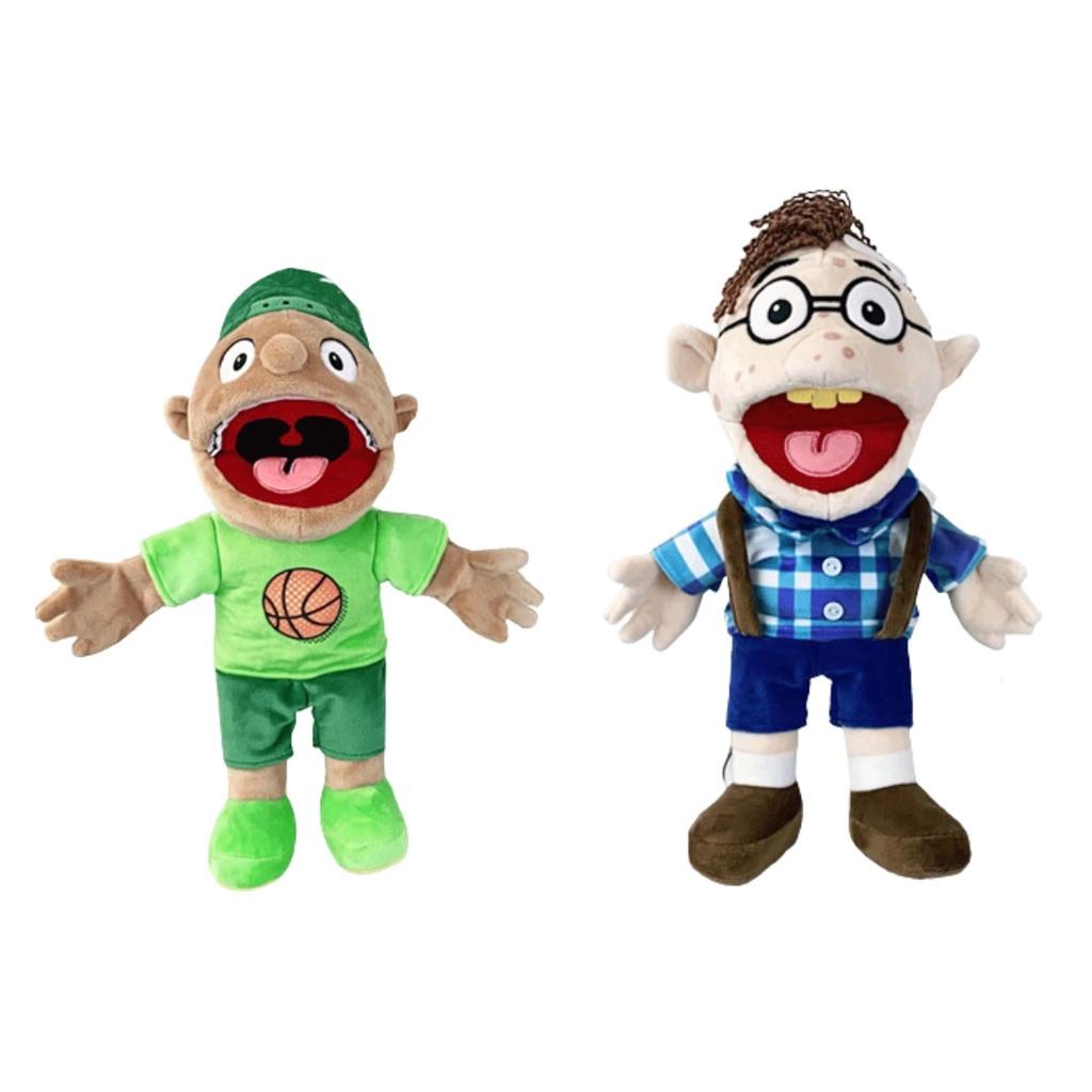 Jeff Plush Toy Puppet For Parent-child Interaction Joseph/bernard Schoolmate
