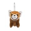 Plush Safari Anywhere Friends Keychain Red Panda [Aqua]