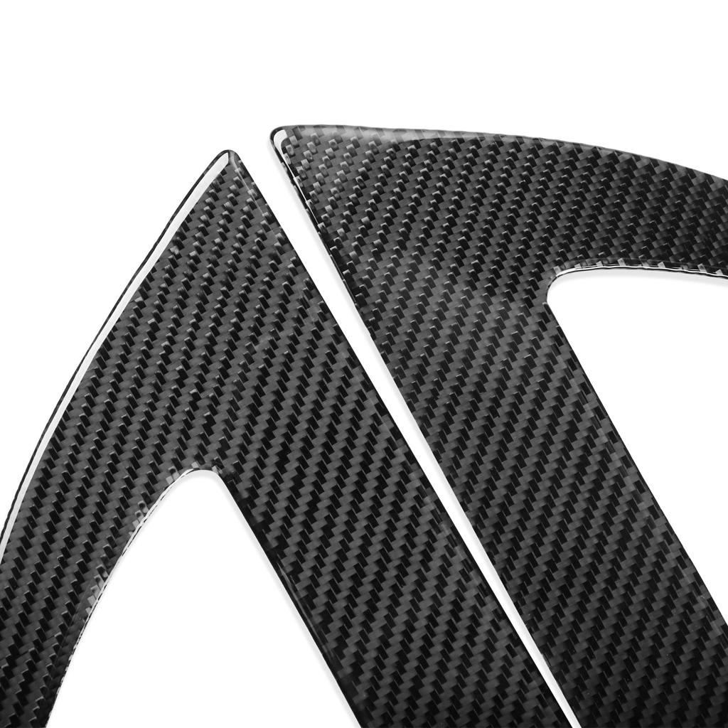 Spesialdesignet for Toyota Supra GR A90 A91 Sidevinduslameller Ventilasjonsdeksel Vindus-aerospoiler Bakre eksteriørdeler Karbonfiber Supra Custom