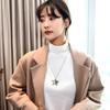 Modern Geometric Star Necklace Unique Alloy Pendant Fashion Jewelry For Gifting