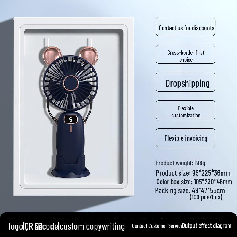 מאוורר מיני USB 2025: מאוורר חשמלי נייד, נטען, מתקפל, שולחני ותלוי צוואר