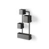 Umbra Cubico Wall Black [Official] Planter,