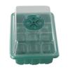 4Pcs Mini Greenhouse 12-Compartments Indoor Greenhouse Propagation Greenhouse Nursery Box Air Vent